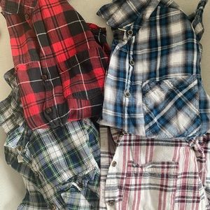 Flannel shirts